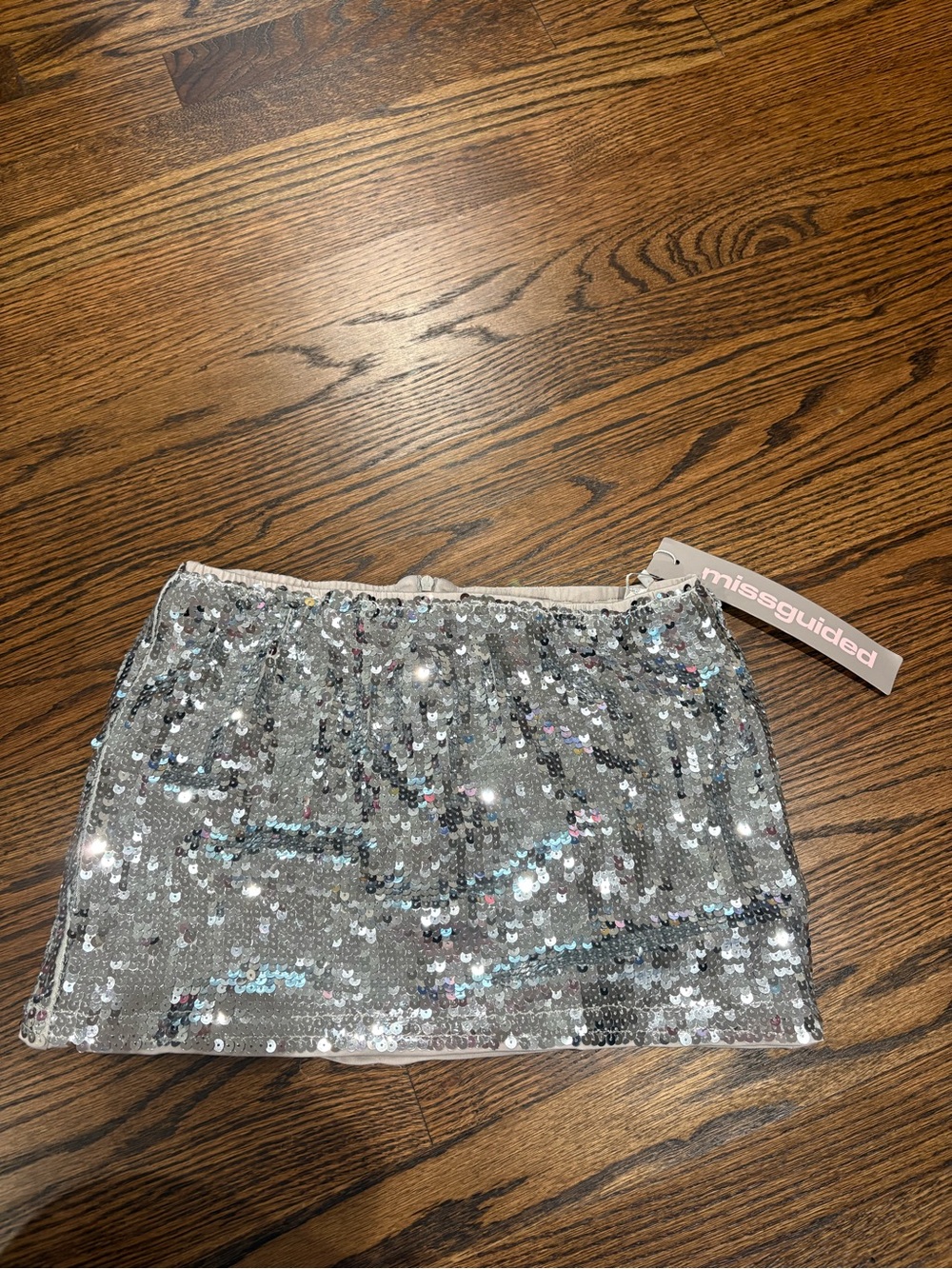 Sequin Mini Skirt